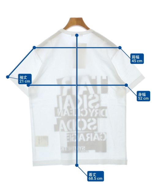 COMME des GARCONS（コムデギャルソン）Tシャツ・カットソー 白 サイズ:XL メンズ/2200607480153