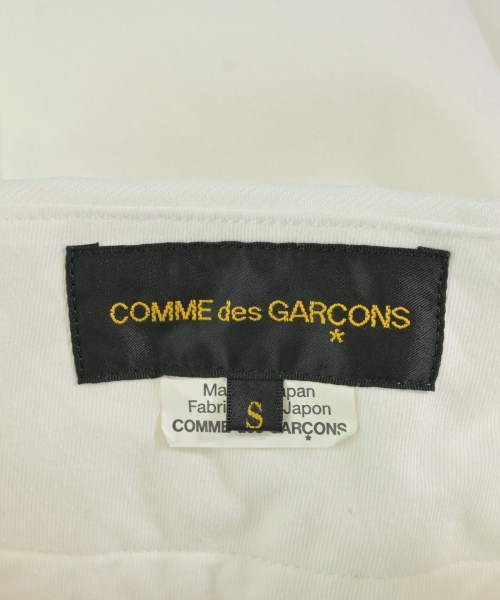 COMME des GARCONS（コムデギャルソン）ショートパンツ 白 サイズ:S レディース/2200610508219