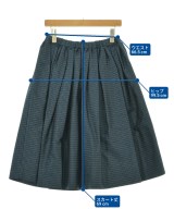 COMME des GARCONS（コムデギャルソン）ロング・マキシ丈スカート 青 サイズ:XS レディース/2200607404104