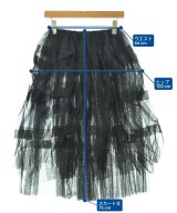 COMME des GARCONS（コムデギャルソン）ロング・マキシ丈スカート 黒 サイズ:XS レディース/2200607404135