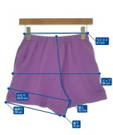 COMME des GARCONS（コムデギャルソン）ショートパンツ 紫 サイズ:S レディース/2200610022241