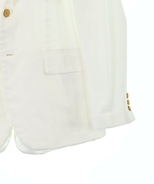 COMME des GARCONS（コムデギャルソン）テーラードジャケット 白 サイズ:M レディース/2200611450036