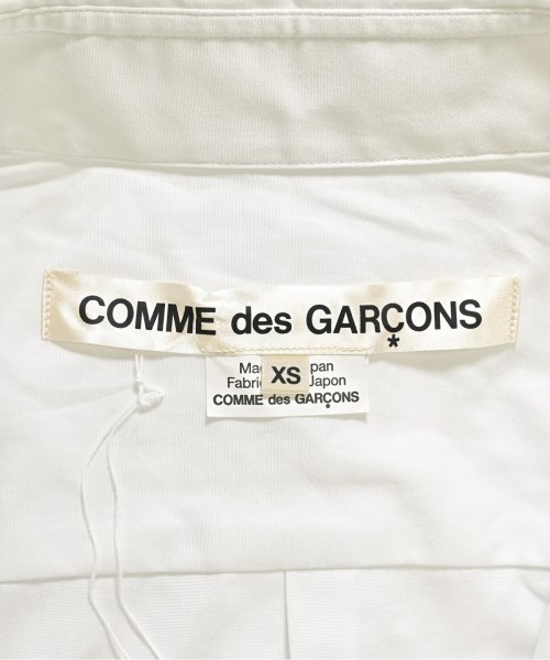 COMME des GARCONS（コムデギャルソン）カジュアルシャツ 白 サイズ:XS レディース/2200611450067