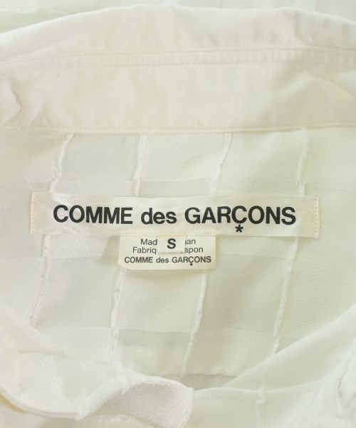 COMME des GARCONS（コムデギャルソン）カジュアルシャツ 白 サイズ:S レディース/2200602152390