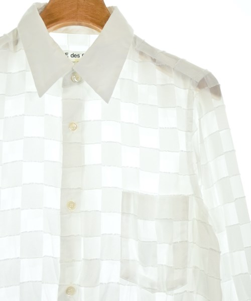 COMME des GARCONS（コムデギャルソン）カジュアルシャツ 白 サイズ:S レディース/2200602152390