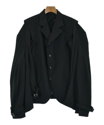 COMME des GARCONS レース テーラードジャケット 本日日曜まで COMME des GARCONS（コムデギャルソン）テーラードジャケット 黒