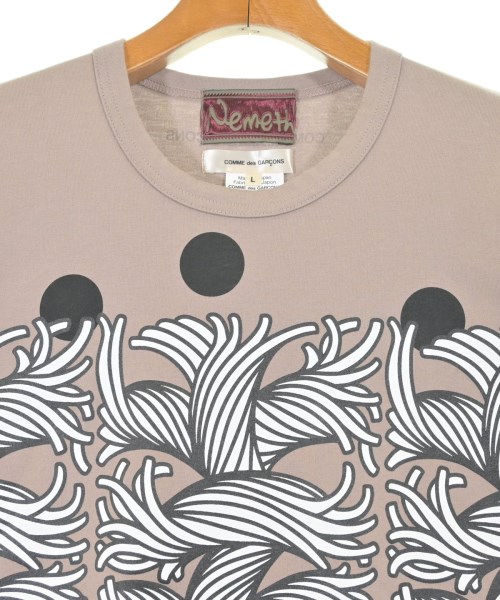 COMME des GARCONS（コムデギャルソン）Tシャツ・カットソー ベージュ サイズ:L メンズ/2200611601063