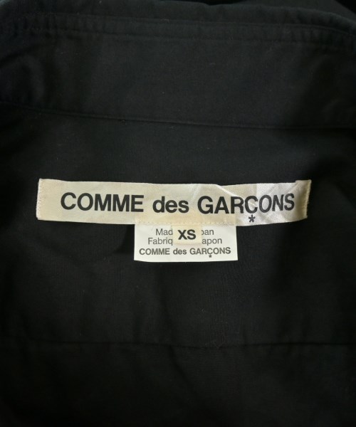 COMME des GARCONS（コムデギャルソン）カジュアルシャツ 黒 サイズ:XS レディース/2200611950017