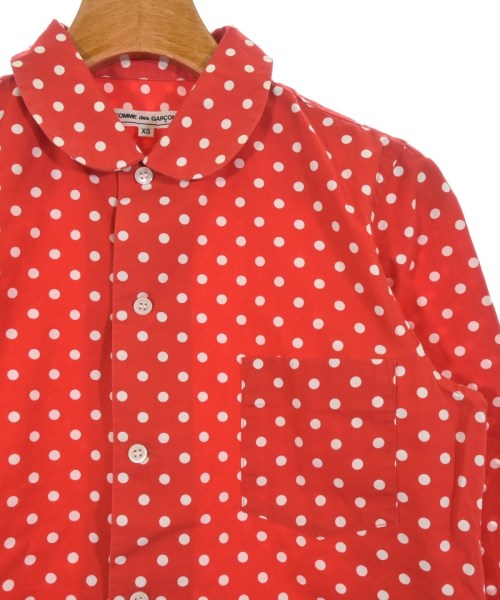 COMME des GARCONS（コムデギャルソン）カジュアルシャツ 赤 サイズ:S レディース/2200612046023