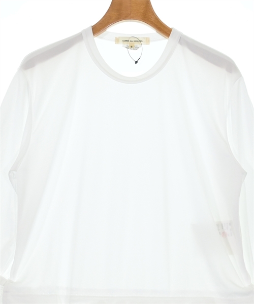 COMME des GARCONS（コムデギャルソン）Tシャツ・カットソー 白 サイズ:S レディース/2200612256026