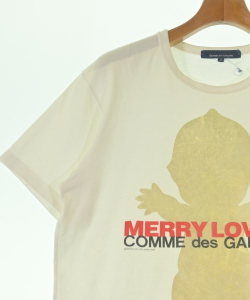 COMME des GARCONS（コムデギャルソン）Tシャツ・カットソー 白 サイズ:M メンズ/2200612614048