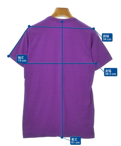 COMME des GARCONS（コムデギャルソン）Tシャツ・カットソー 紫 サイズ:-(S位) レディース/2200608291123