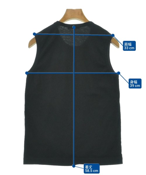 COMME des GARCONS（コムデギャルソン）ノースリーブ 黒 サイズ:-(S位) レディース/2200608291222