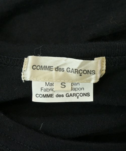 COMME des GARCONS（コムデギャルソン）Tシャツ・カットソー 黒 サイズ:S レディース/2200608291390