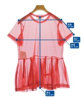 COMME des GARCONS（コムデギャルソン）Tシャツ・カットソー 赤 サイズ:M レディース/2200613432016