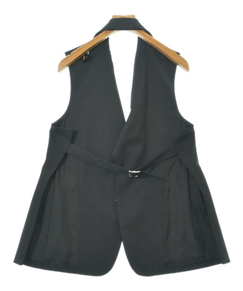 COMME des GARCONS（コムデギャルソン）ベスト 黒 サイズ:S レディース/2200613757010