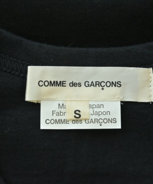 COMME des GARCONS（コムデギャルソン）Tシャツ・カットソー 黒 サイズ:S レディース/2200607983111