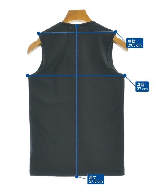 COMME des GARCONS（コムデギャルソン）ノースリーブ 黒 サイズ:-(S位) レディース/2200609853535