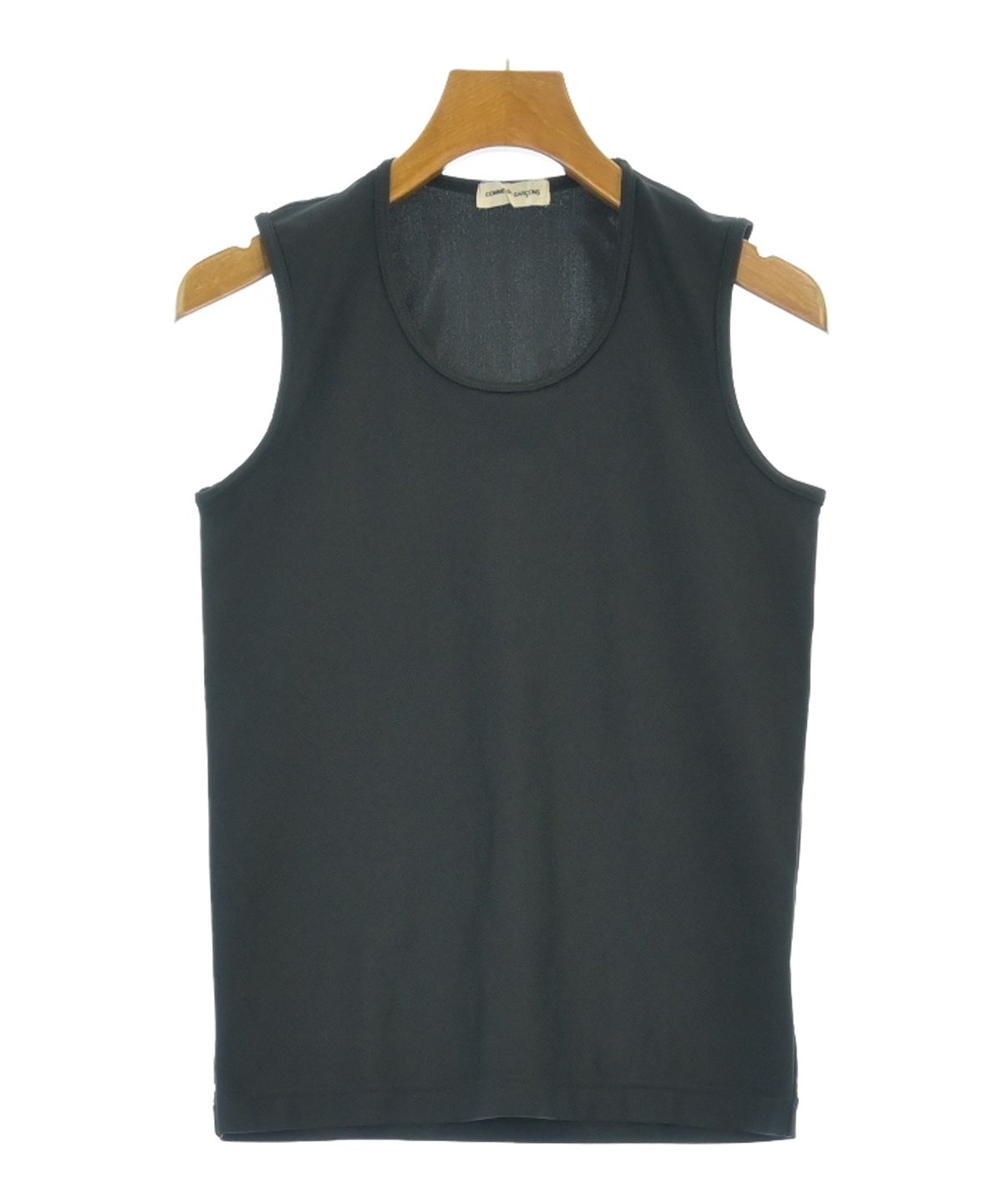 Comme des Garçons ブラックノースリーブカットソー COMME des GARCONS（コムデギャルソン）ノースリーブ 黒 サイズ:-(S位