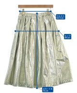 COMME des GARCONS（コムデギャルソン）ロング・マキシ丈スカート シルバー サイズ:XS レディース/2200610263033