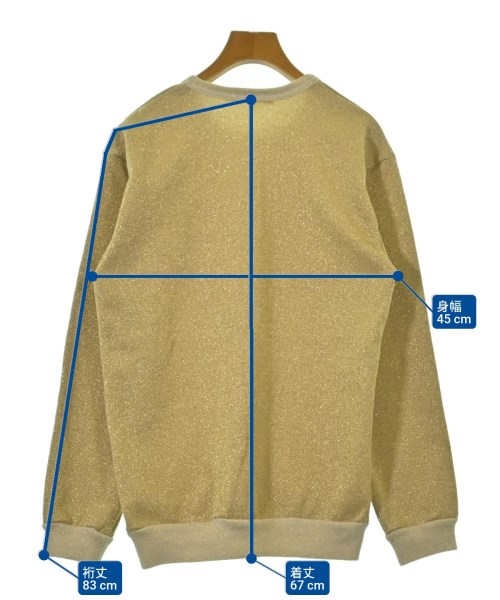 COMME des GARCONS（コムデギャルソン）スウェット ゴールド サイズ:M レディース/2200613773164