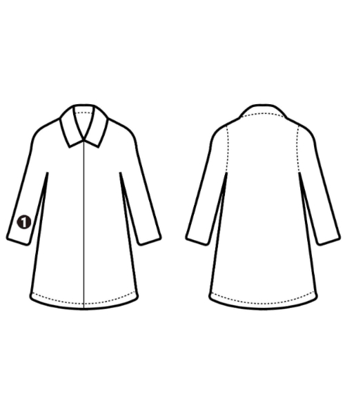 COMME des GARCONS（コムデギャルソン）ステンカラーコート 黒 サイズ:S レディース/2200608757018