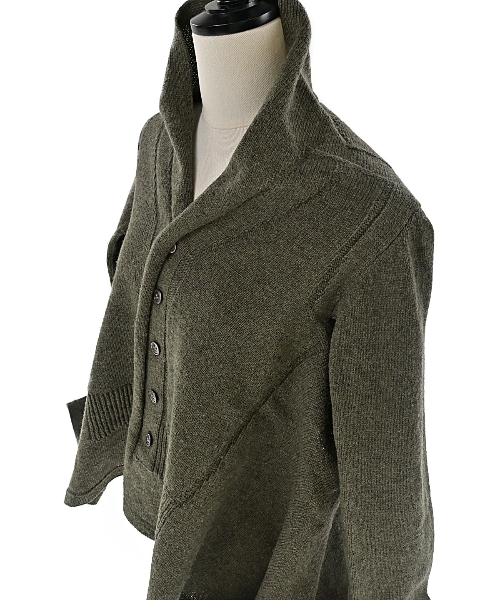 COMME des GARCONS（コムデギャルソン）カーディガン カーキ サイズ:S レディース/2200608757087