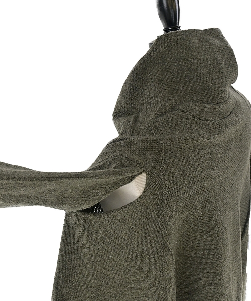 COMME des GARCONS（コムデギャルソン）カーディガン カーキ サイズ:S レディース/2200608757087