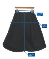 COMME des GARCONS（コムデギャルソン）ひざ丈スカート 黒 サイズ:-(S位) レディース/2200608757186