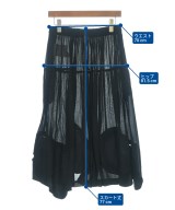 COMME des GARCONS（コムデギャルソン）ロング・マキシ丈スカート 黒 サイズ:S レディース/2200608757223