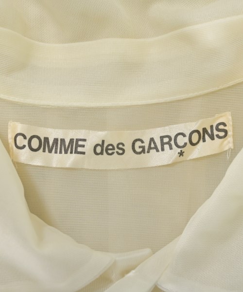 COMME des GARCONS（コムデギャルソン）ブラウス 白 サイズ:F レディース/2200616542033