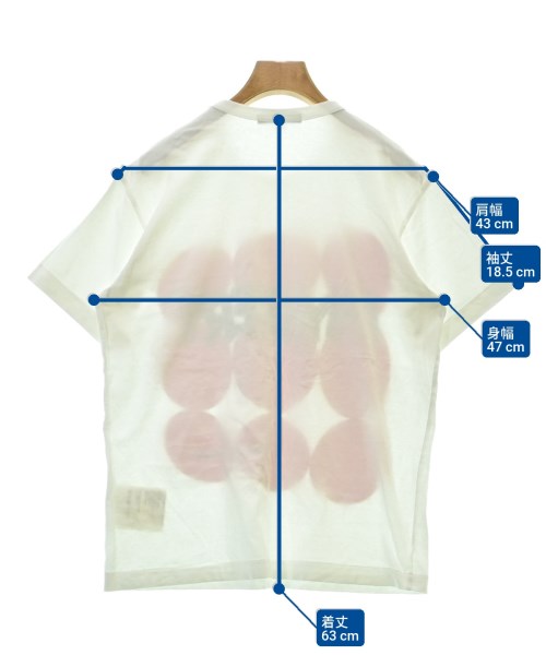 COMME des GARCONS（コムデギャルソン）Tシャツ・カットソー 白 サイズ:L レディース/2200616580165