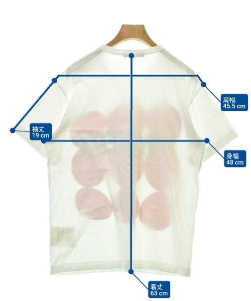 COMME des GARCONS（コムデギャルソン）Tシャツ・カットソー 白 サイズ:L レディース/2200616580172