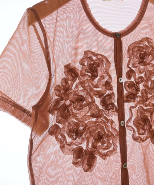 COMME des GARCONS（コムデギャルソン）カジュアルシャツ 茶 サイズ:-(L位) レディース/2200609913116