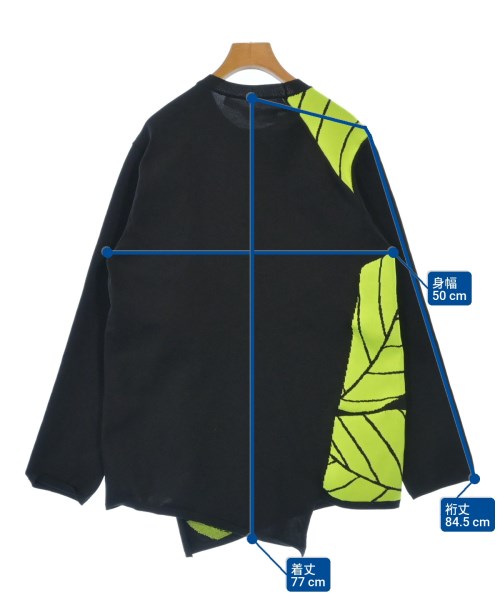 COMME des GARCONS（コムデギャルソン）ニット・セーター 黄 サイズ:M レディース/2200617226017