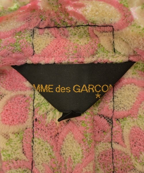 COMME des GARCONS（コムデギャルソン）ジャケット ピンク サイズ:M レディース/2200613828031