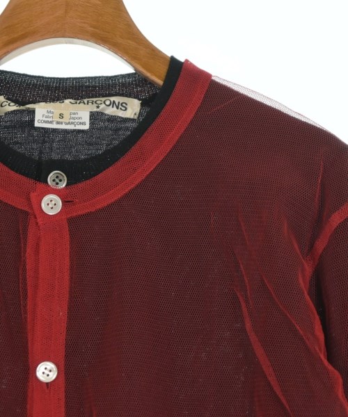 COMME des GARCONS（コムデギャルソン）カーディガン 赤 サイズ:S レディース/2200617230069