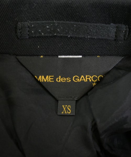 COMME des GARCONS（コムデギャルソン）カジュアルジャケット 黒 サイズ:XS レディース/2200617279037