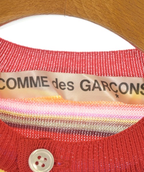 COMME des GARCONS（コムデギャルソン）カーディガン 赤 サイズ:-(XS位) レディース/2200617789055