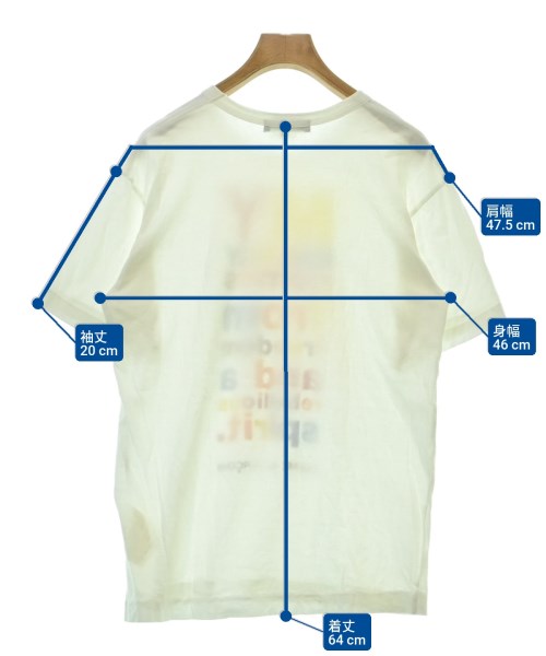 COMME des GARCONS（コムデギャルソン）Tシャツ・カットソー 白 サイズ:S レディース/2200617910039