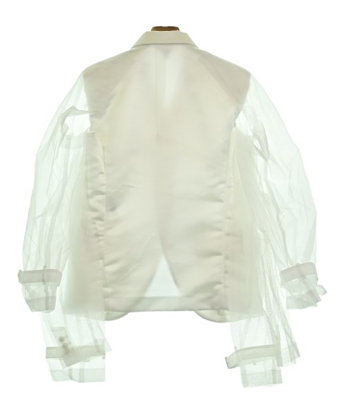 COMME des GARCONS（コムデギャルソン）カジュアルジャケット シルバー サイズ:S レディース/2200617942146