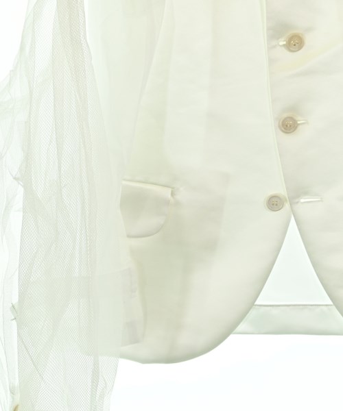 COMME des GARCONS（コムデギャルソン）カジュアルジャケット シルバー サイズ:S レディース/2200617942146