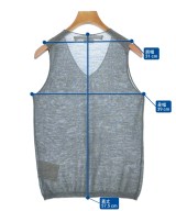 COMME des GARCONS（コムデギャルソン）ベスト グレー サイズ:S レディース/2200618467075