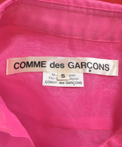 COMME des GARCONS（コムデギャルソン）カジュアルシャツ ピンク サイズ:S レディース/2200613384056