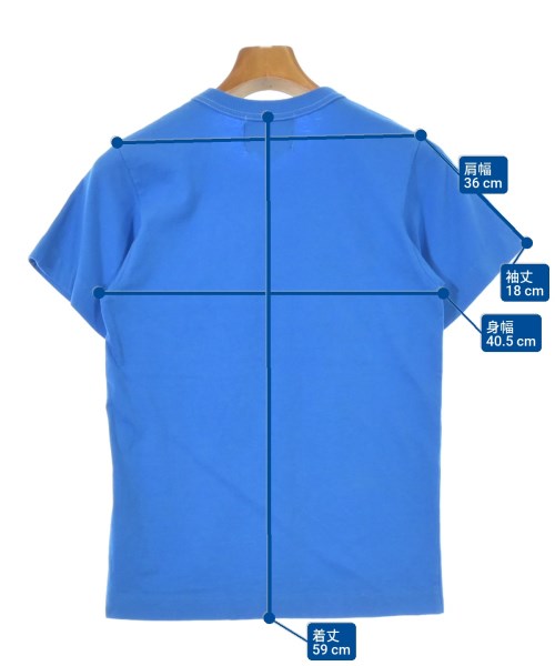 COMME des GARCONS（コムデギャルソン）Tシャツ・カットソー 青 サイズ:XS メンズ/2200618367405