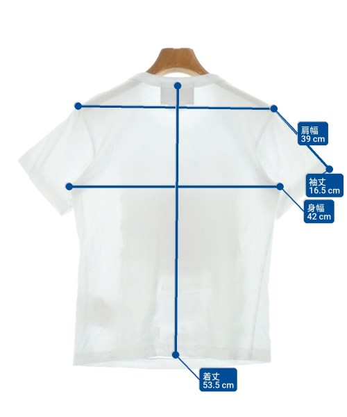 COMME des GARCONS（コムデギャルソン）Tシャツ・カットソー 白 サイズ:XS レディース/2200618370030