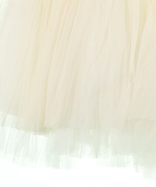 COMME des GARCONS（コムデギャルソン）ひざ丈スカート 白 サイズ:XS レディース/2200619303037