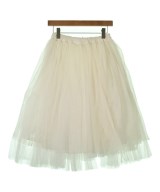 COMME des GARCONS（コムデギャルソン）ひざ丈スカート 白 サイズ:XS レディース/2200619303037