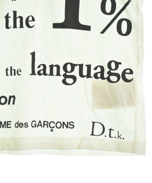 COMME des GARCONS（コムデギャルソン）Tシャツ・カットソー 白 サイズ:-(M位) レディース/2200617029014