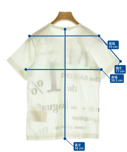 COMME des GARCONS（コムデギャルソン）Tシャツ・カットソー 白 サイズ:-(M位) レディース/2200617029014